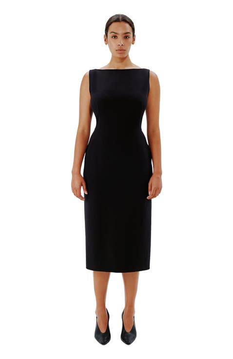 DOPPIO BOATNECK DRESS