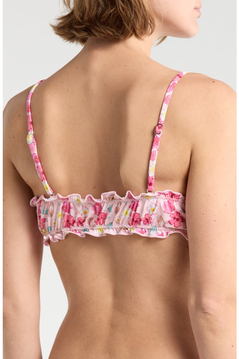 Bonita Ruffled Bikini Top, Alternate, color, PINK OASIS