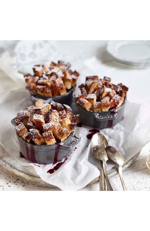 Staub Enameled Cast Iron 0.25-quart Mini Cocotte In Gray