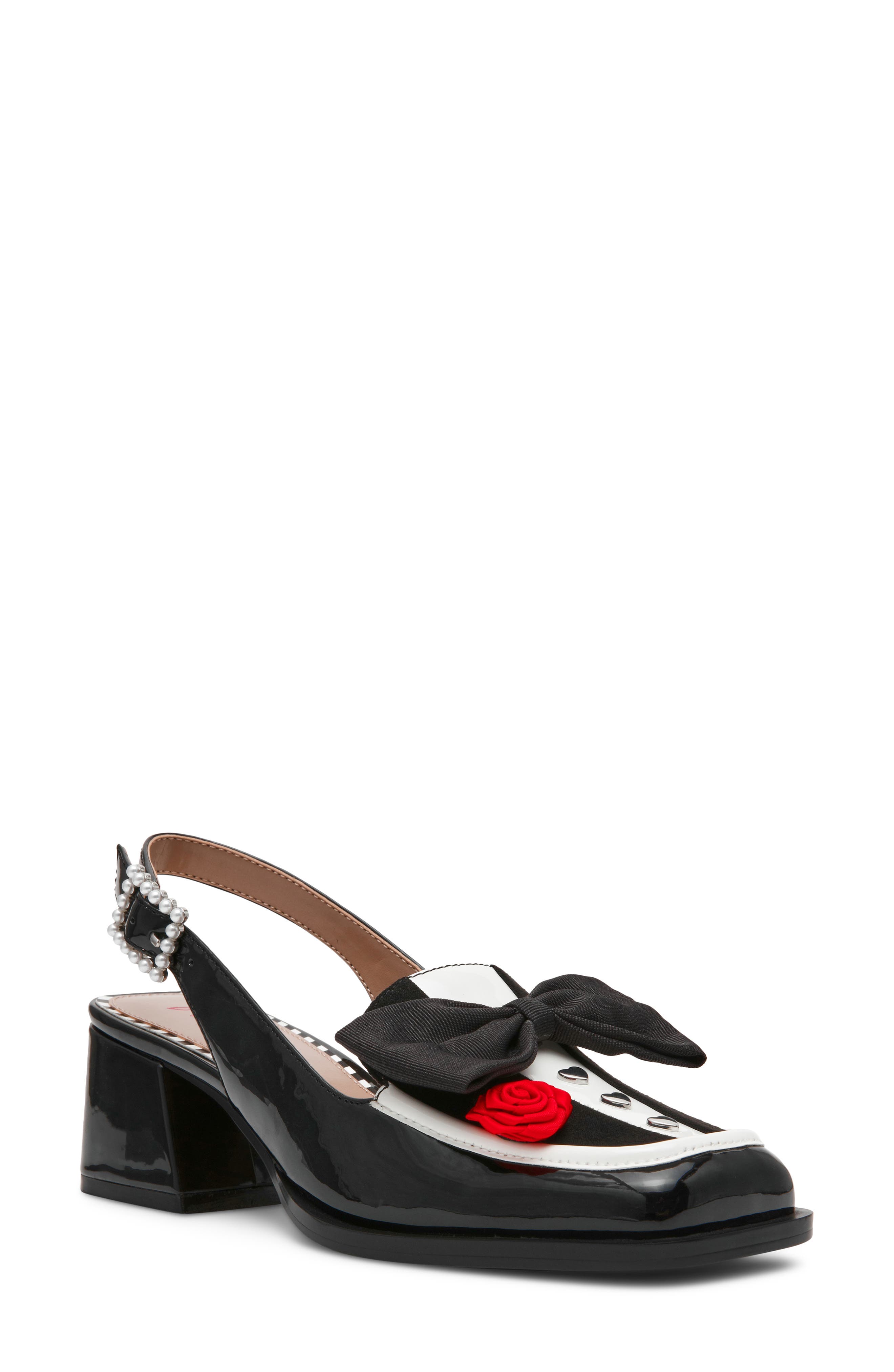 Jonas Slingback Loafer, Main, color, BLACK MULTI