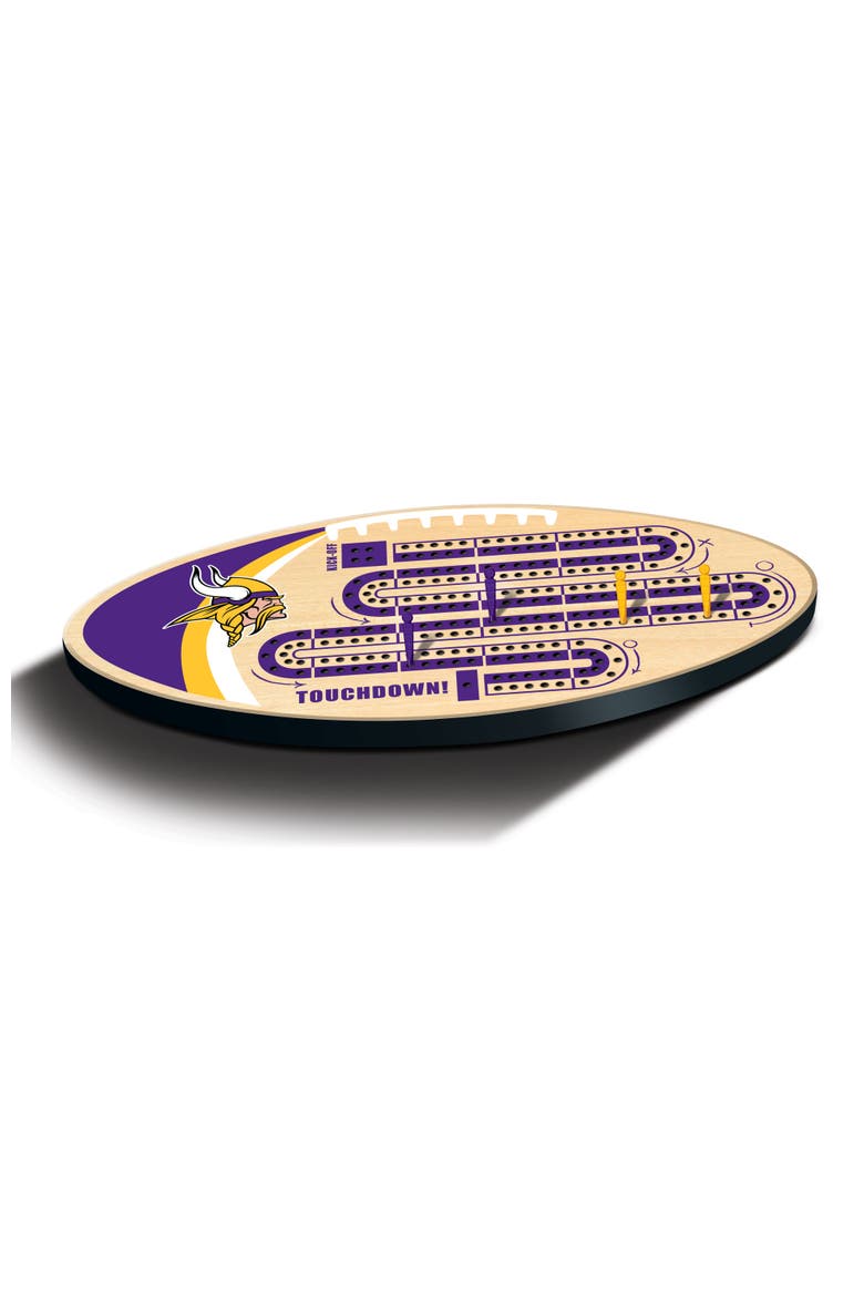 Minnesota Vikings Cribbage, Alternate, color, Multicolor