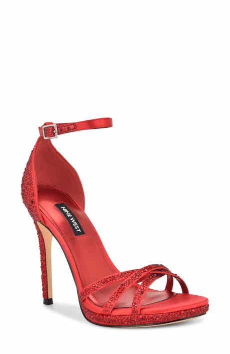 Nine West Lartay Platform Ankle Strap Sandal