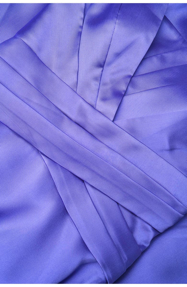 Theia Coco High Low Mikado Gown, Alternate, color, Iris Bloom