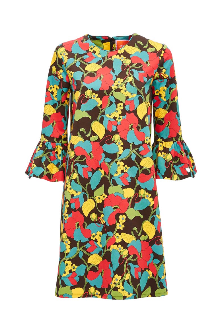 24/7 Dress Vines Brown, Alternate, color, Vines Brown