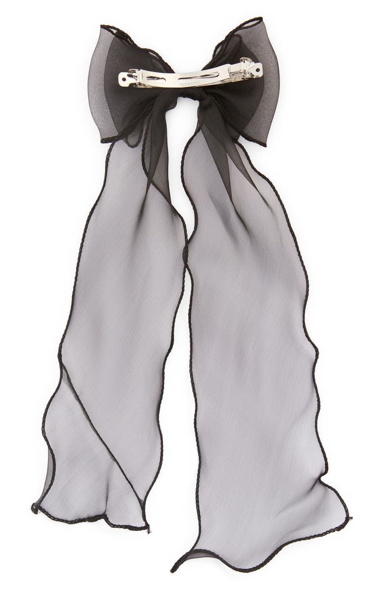 BP. Chiffon Bow Barrette, Alternate, color, 