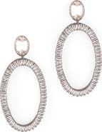 Deepa Gurnani Eaton Crystal Embellished Drop Earrings