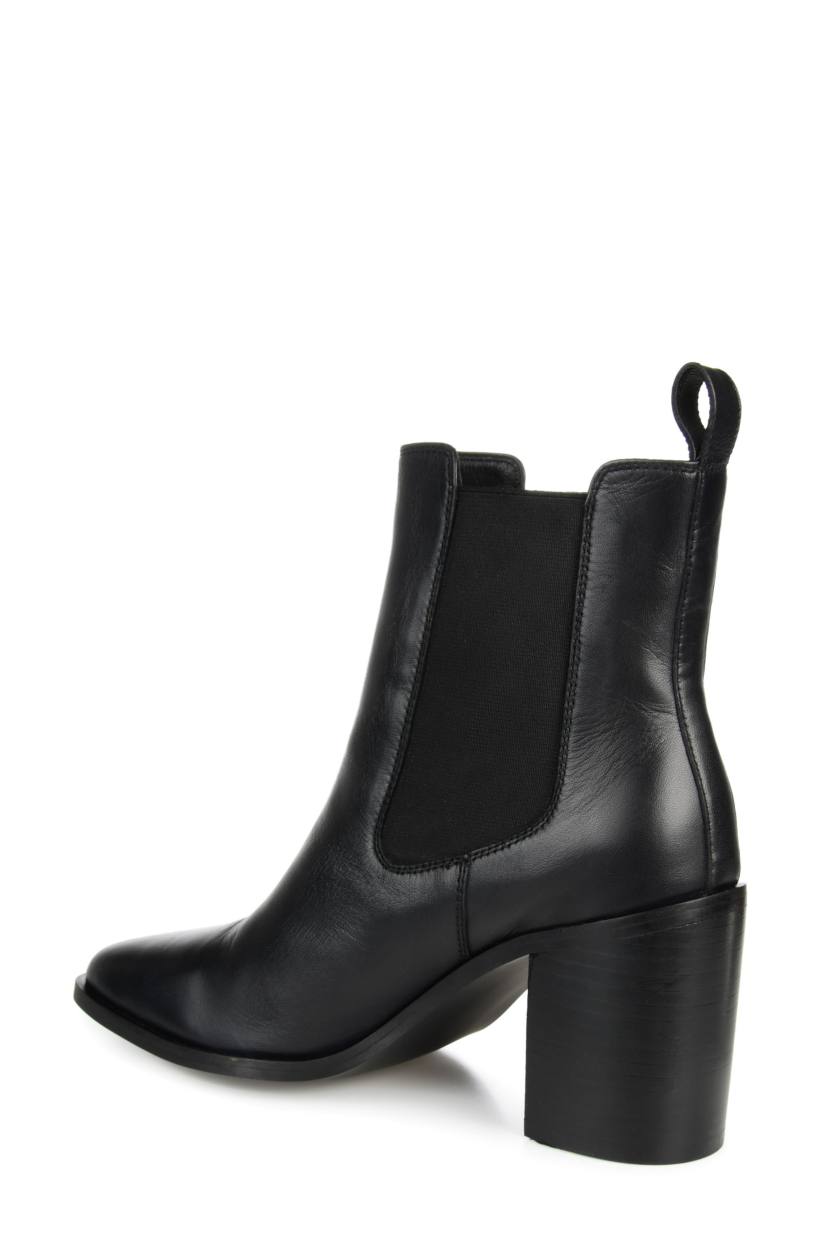 Journee Signature Rowann Leather Chelsea Boot, Alternate, color, 