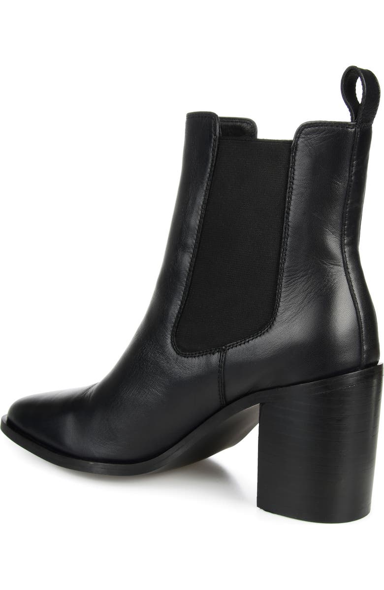 Journee Signature Rowann Leather Chelsea Boot, Alternate, color,