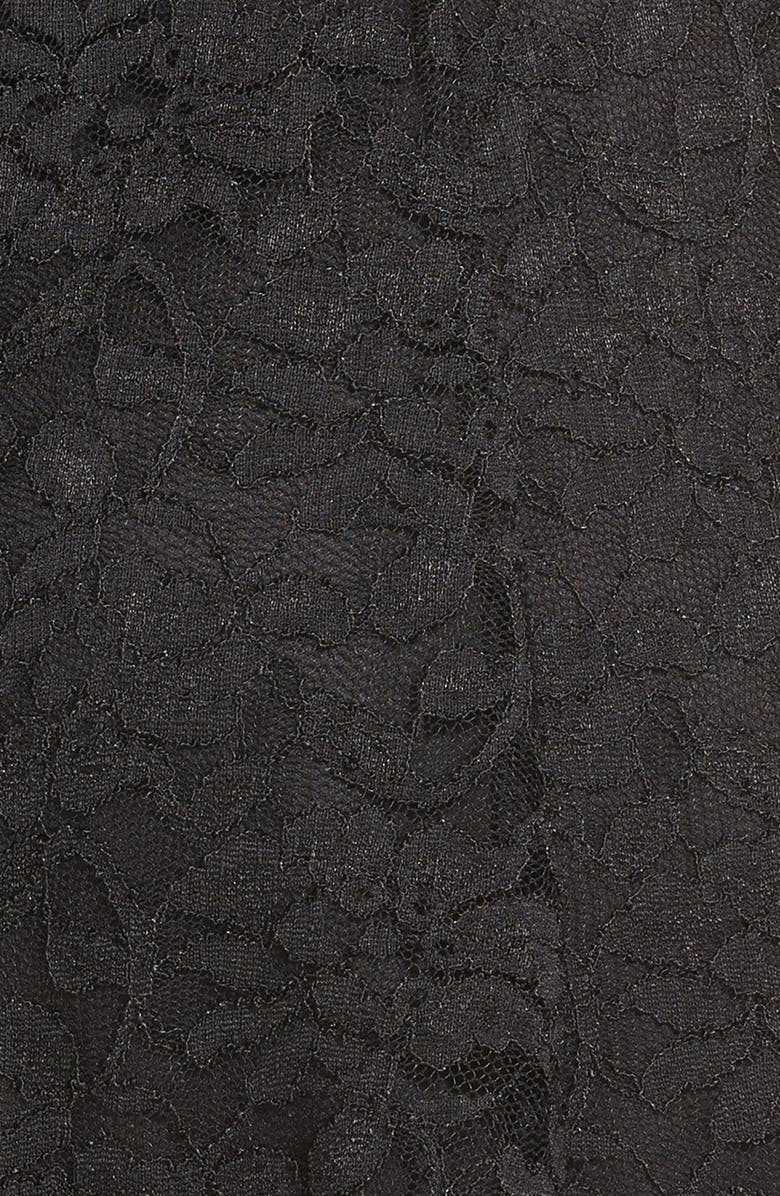 All in Favor Lace Fit & Flare Dress, Alternate, color, 