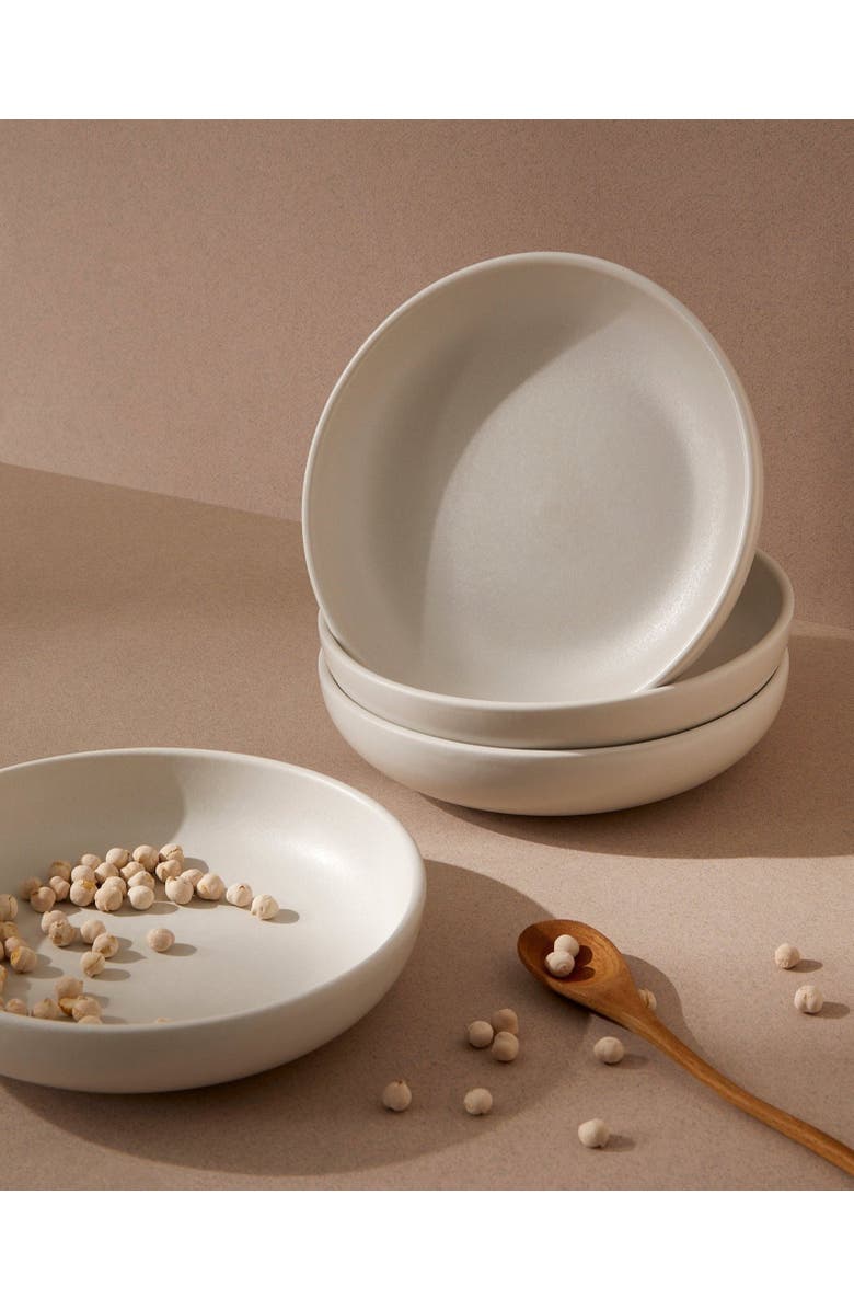 Gharyan Stoneware Le Kuisto Dinnerware Set, Alternate, color, White