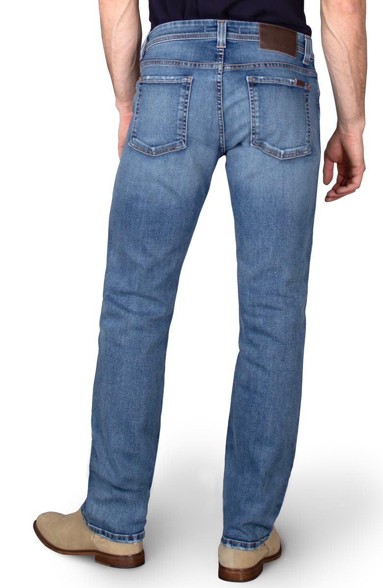 Fidelity Denim Jimmy Slim Straight Leg Jeans, Alternate, color, Shasta Blue