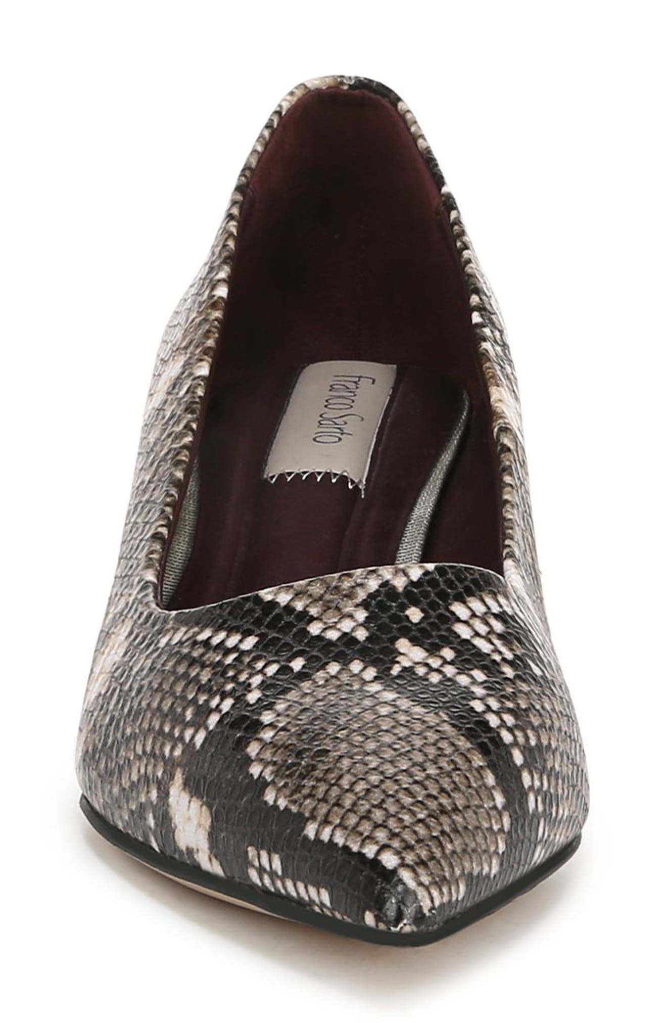 Franco Sarto Racer Pointed Toe Pump, Alternate, color, Grey