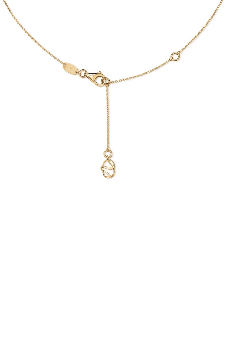18k Gold Diamond Rondel Pendant Necklace, Alternate, color, 18K YELLOW GOLD/DIAMOND