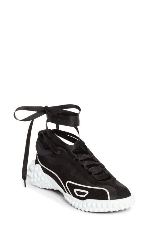 Mara Ankle Tie Sneaker (Women)