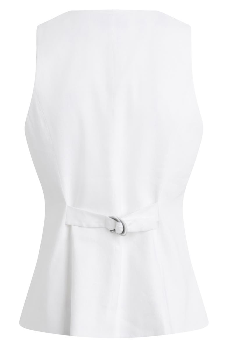 Favorite Daughter The Jones Linen Blend Vest, Alternate, color, 