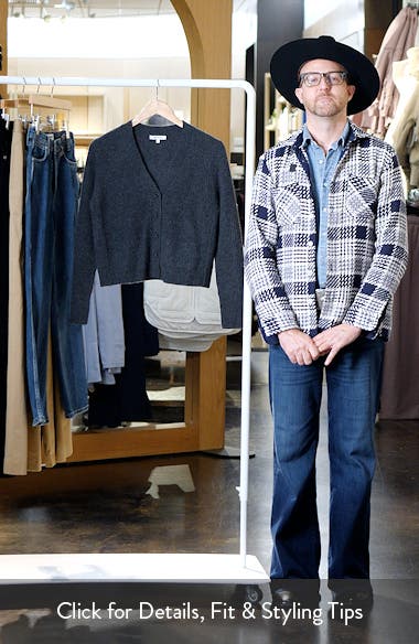 SoftWool Shrunken V-Neck Cardigan