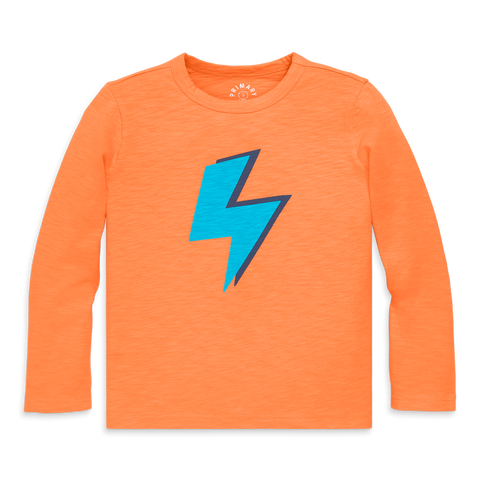 Kids Long Sleeve Bolt Tee (Toddler, Little Kid, 
Big Kid)