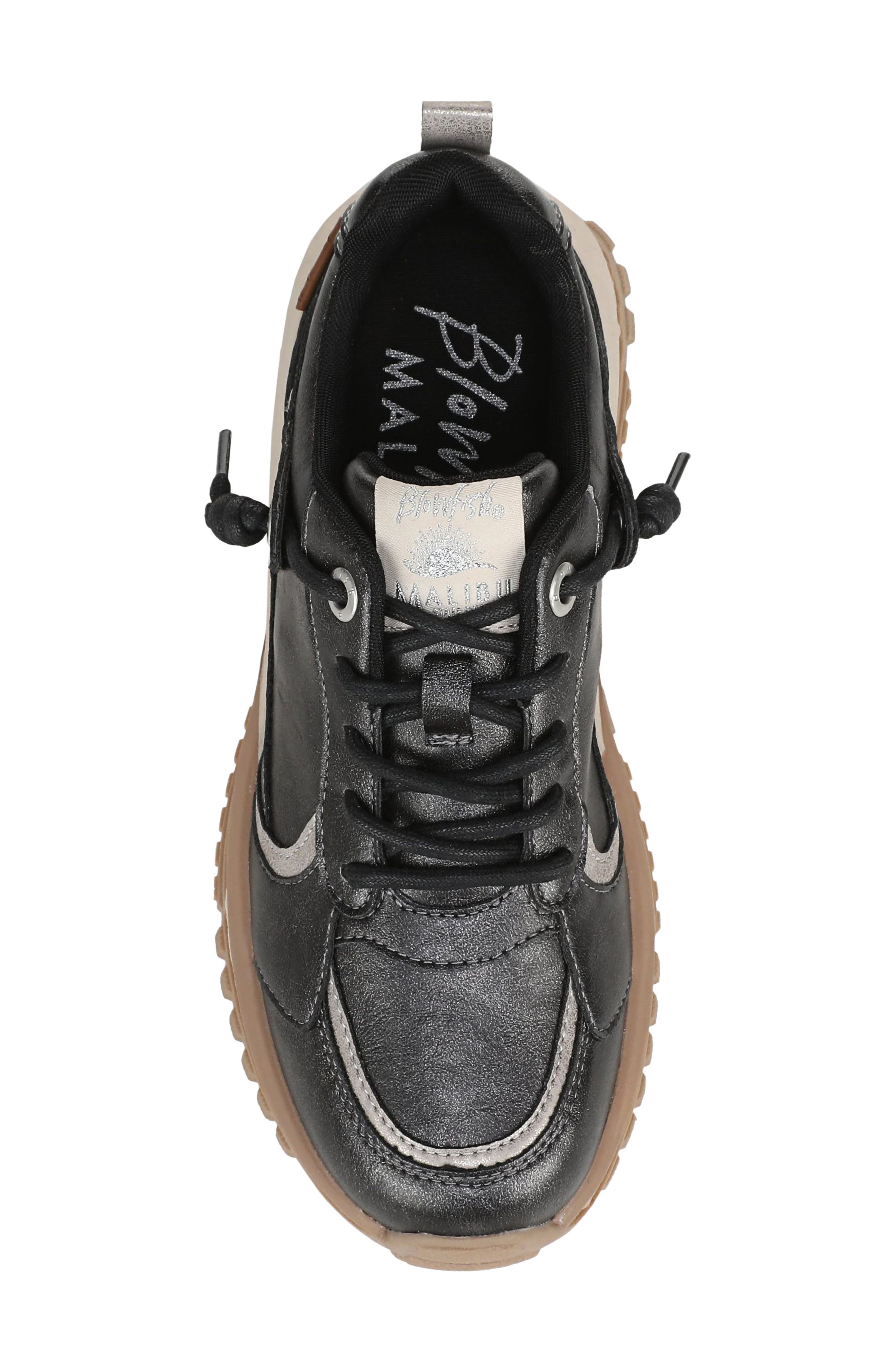 Leotina 2 Faux Leather Sneaker, Alternate, color, GUNMETAL GREY FAUX LEATHER