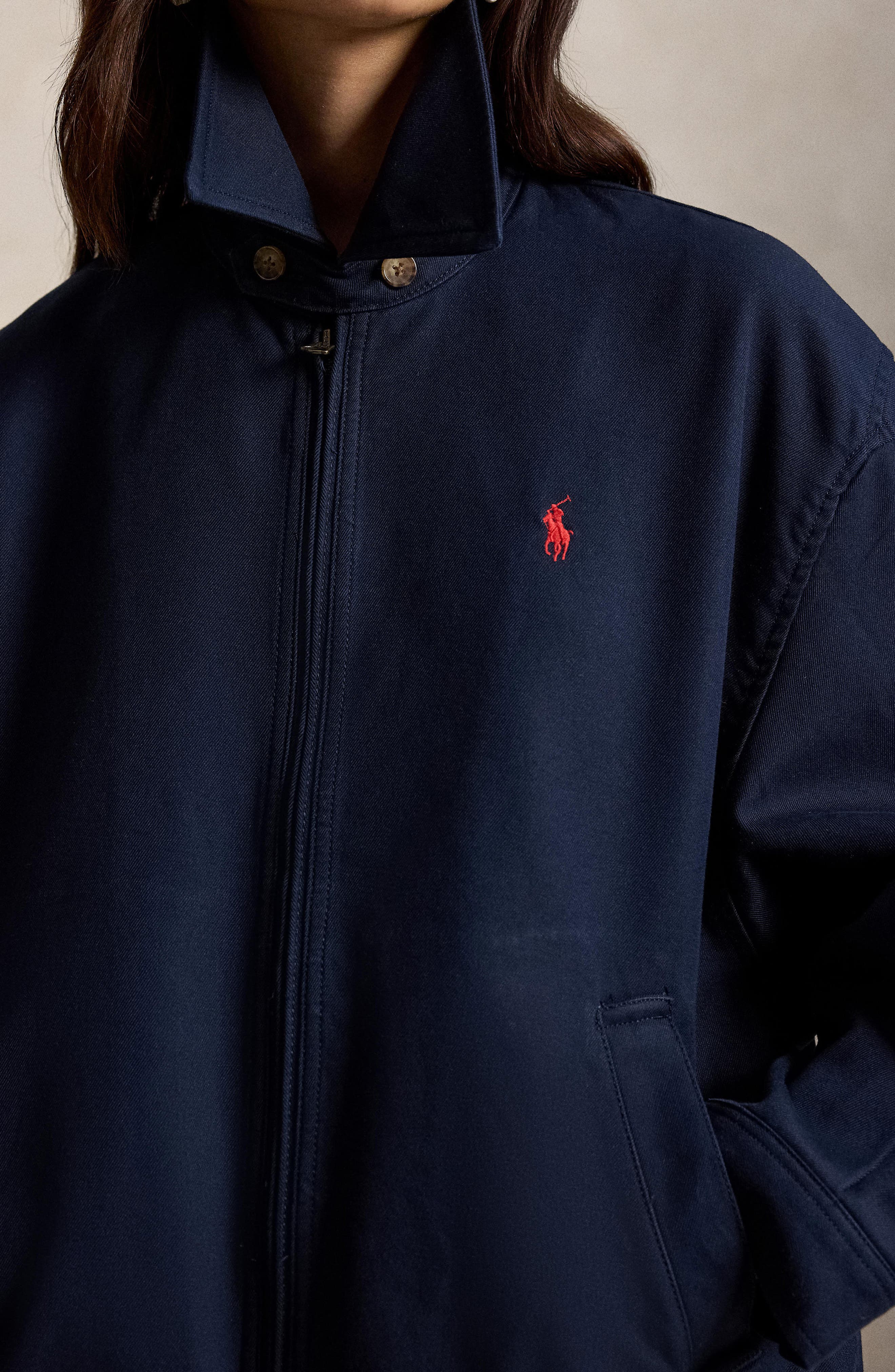 Женские куртки Polo Ralph Lauren Oversize Bomber Jacket — фото 3