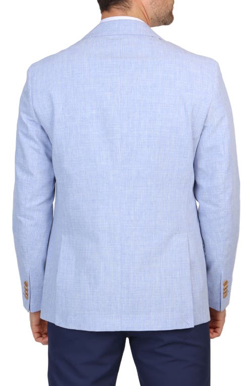 Tailorbyrd Broken Check Sport Coat In Blue