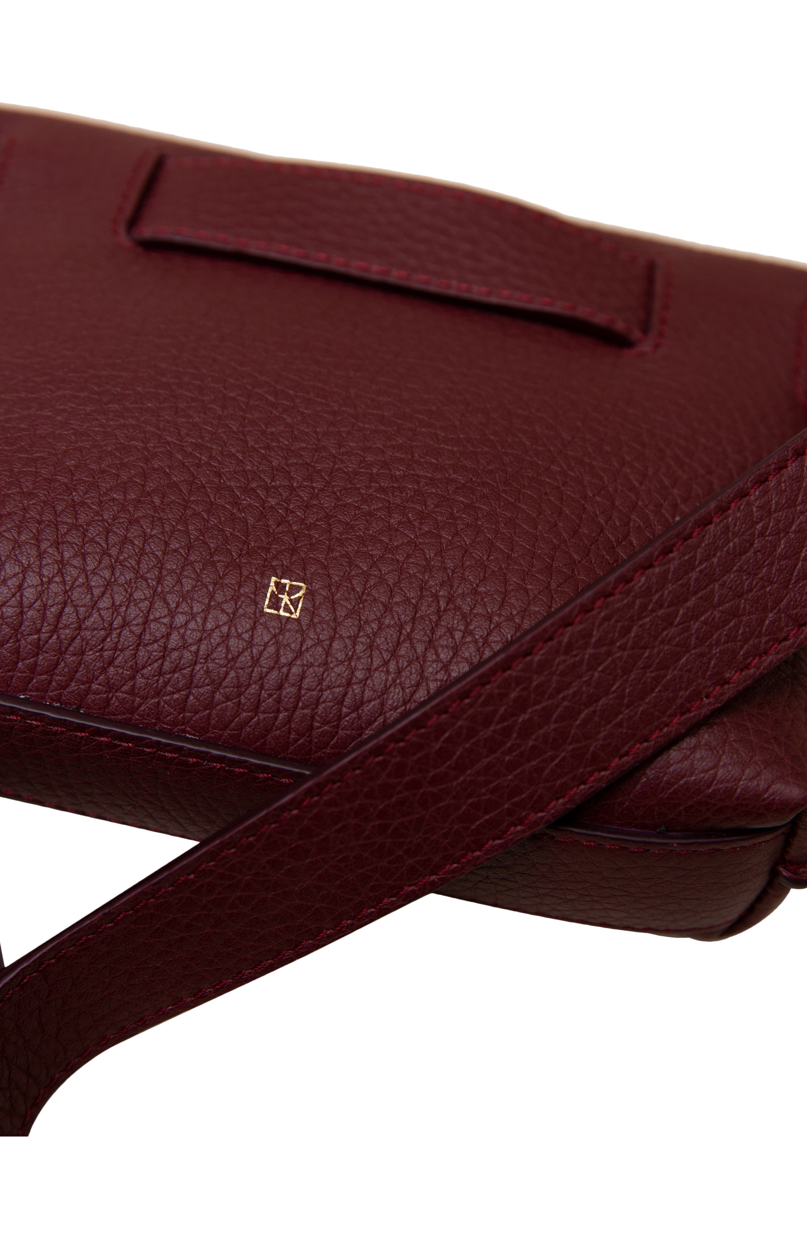 Yari 2.0 Leather Belt Bag, Alternate, color, RIO BORDEAUX
