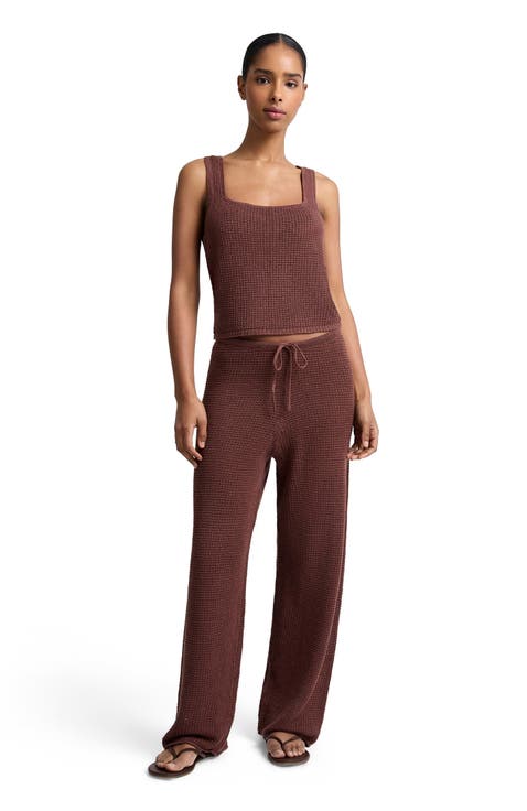 Knit Square Neck Tank Top