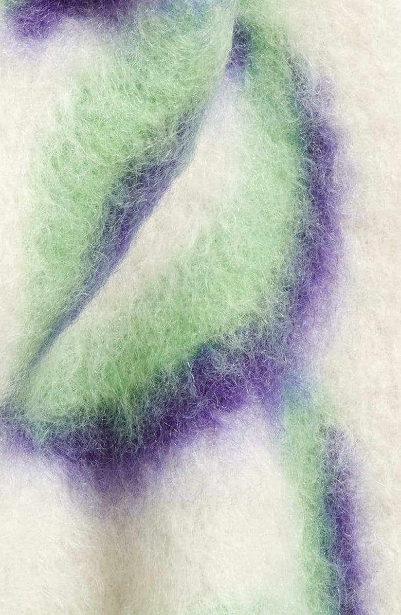 Loewe Wool & Mohair Blend Scarf, Alternate, color,