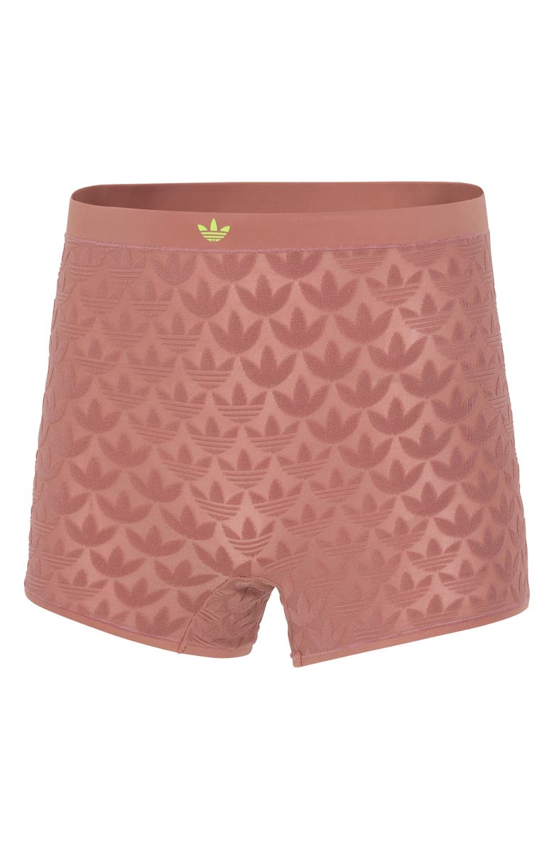 adidas Originals Microterrot Monogram High Waist Boyshorts, Alternate, color, 