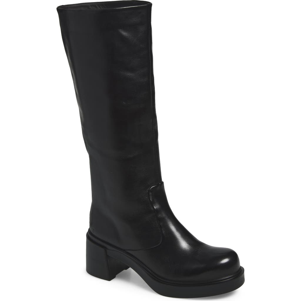Ecco Metropole Seoul 45 Knee High Boot In Black