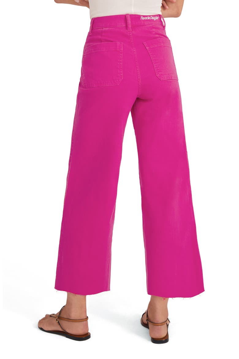 The Misha Wide Leg Jeans, Alternate, color, PINK PEACOCK