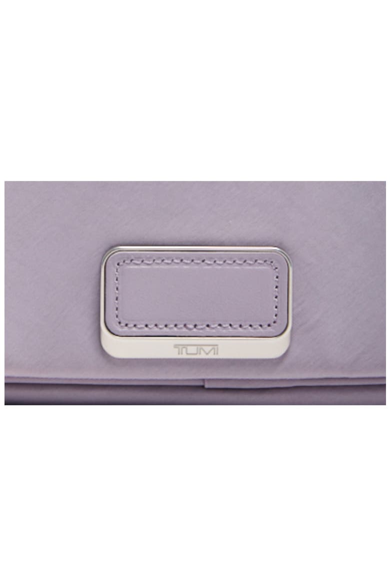 Small Madeline Nylon Cosmetics Bag, Alternate, color, LAVENDER