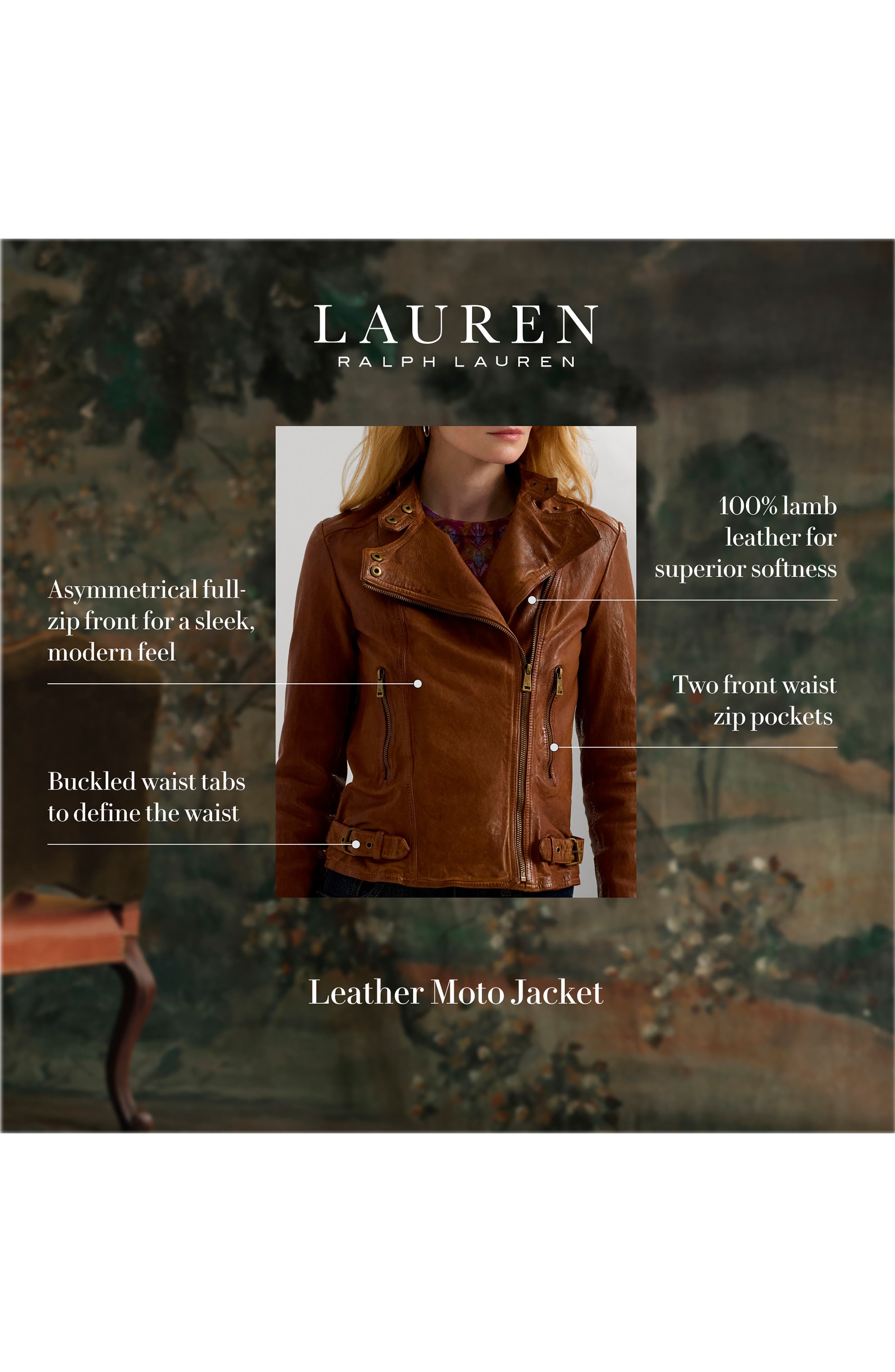 Tumbled Leather Jacket (Women) | Nordstrom