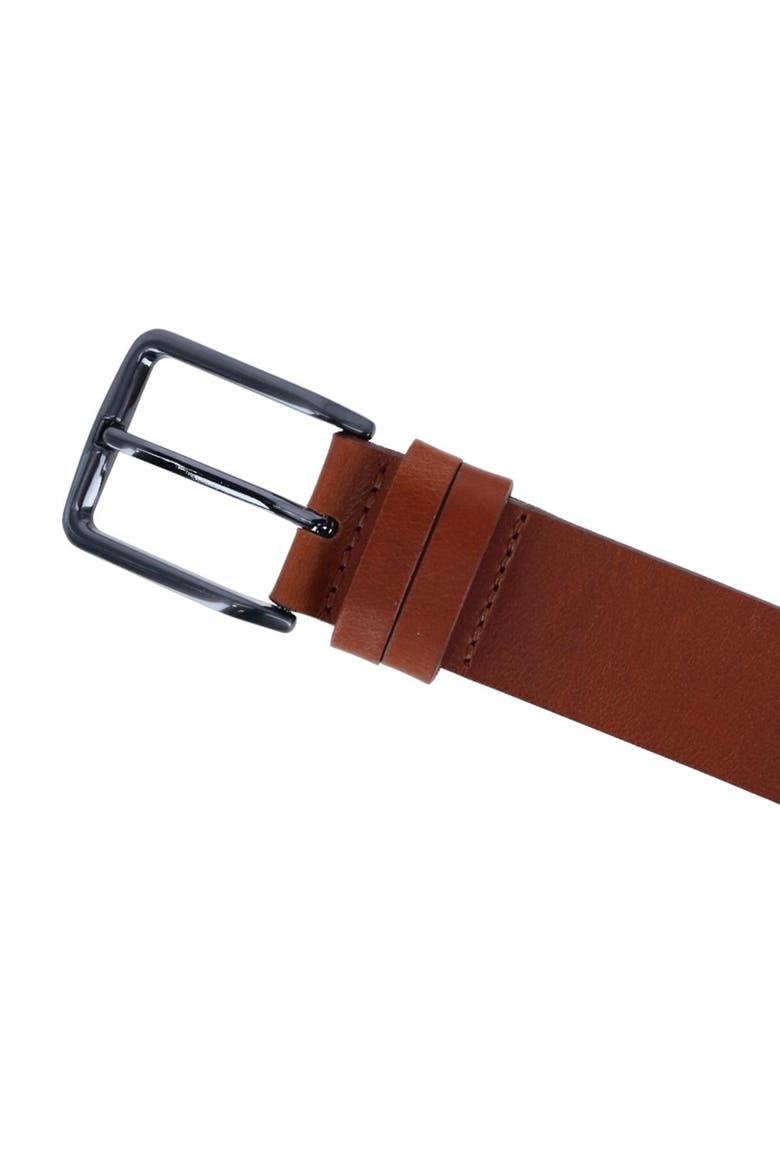 Men's Casual 35mm Belt with Double Loop Keeper, Alternate, color, Tan