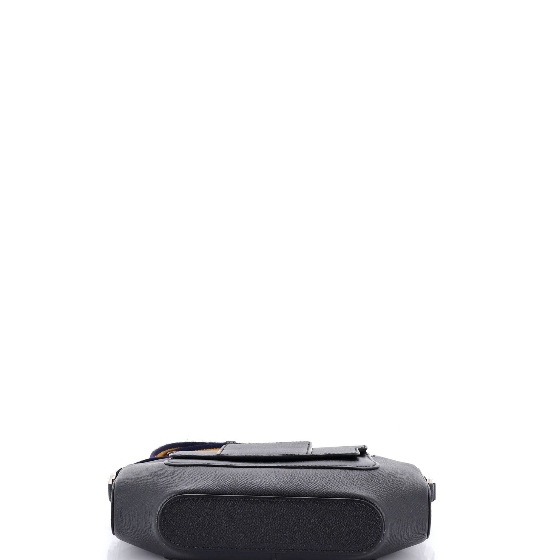 Pre-Owned Hermes Octagone Bag Epsom 23, Alternate, color, Noir