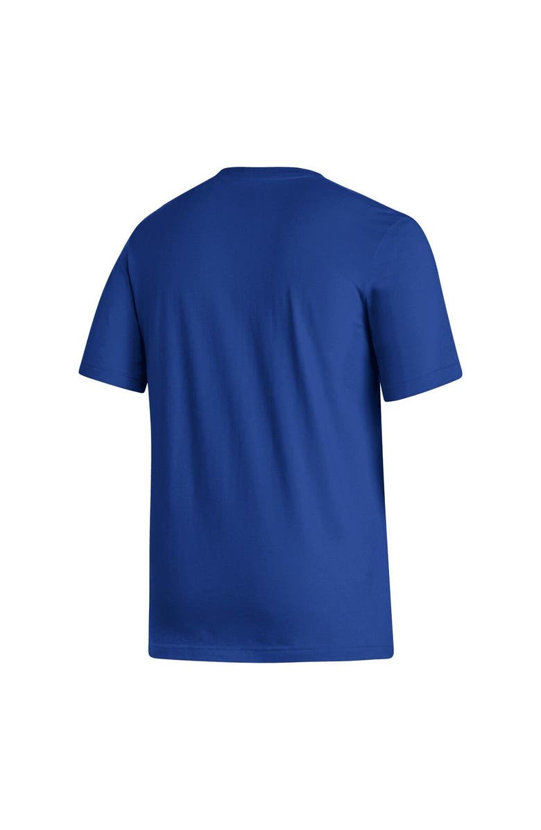 adidas Men's adidas  Royal Kansas Jayhawks Head of Class Fresh T-Shirt, Alternate, color, Royal