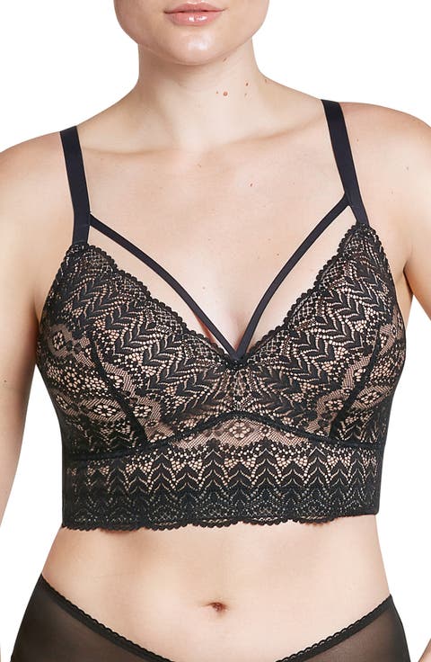 Mia Wire-Free Padded Lace Bralette