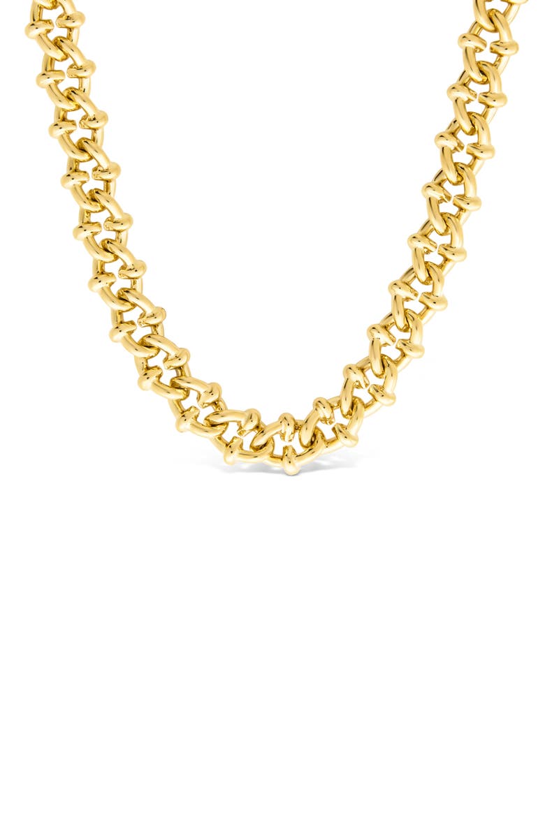 Frida Chain Necklace, Alternate, color, GOLD