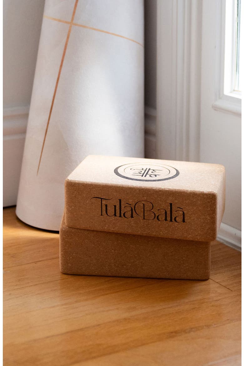 Cork Yoga Blocks, Alternate, color, Natural Cork