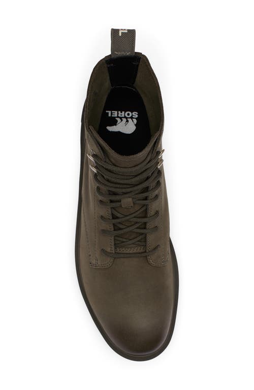 Sorel Hi-line Waterproof Lace-up Boot In Brown