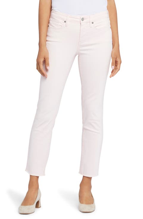 Sheri Ankle Fray Hem Slim Jeans (Petite)