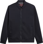 Johnston & Murphy Knit Bomber Jacket
