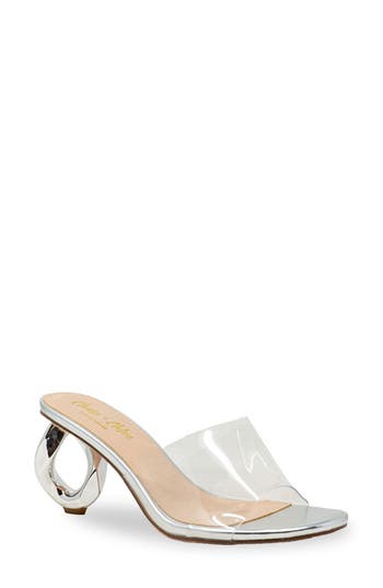 Chase & Chloe Chase And Chloe Chain Link Statement Heel Sandal