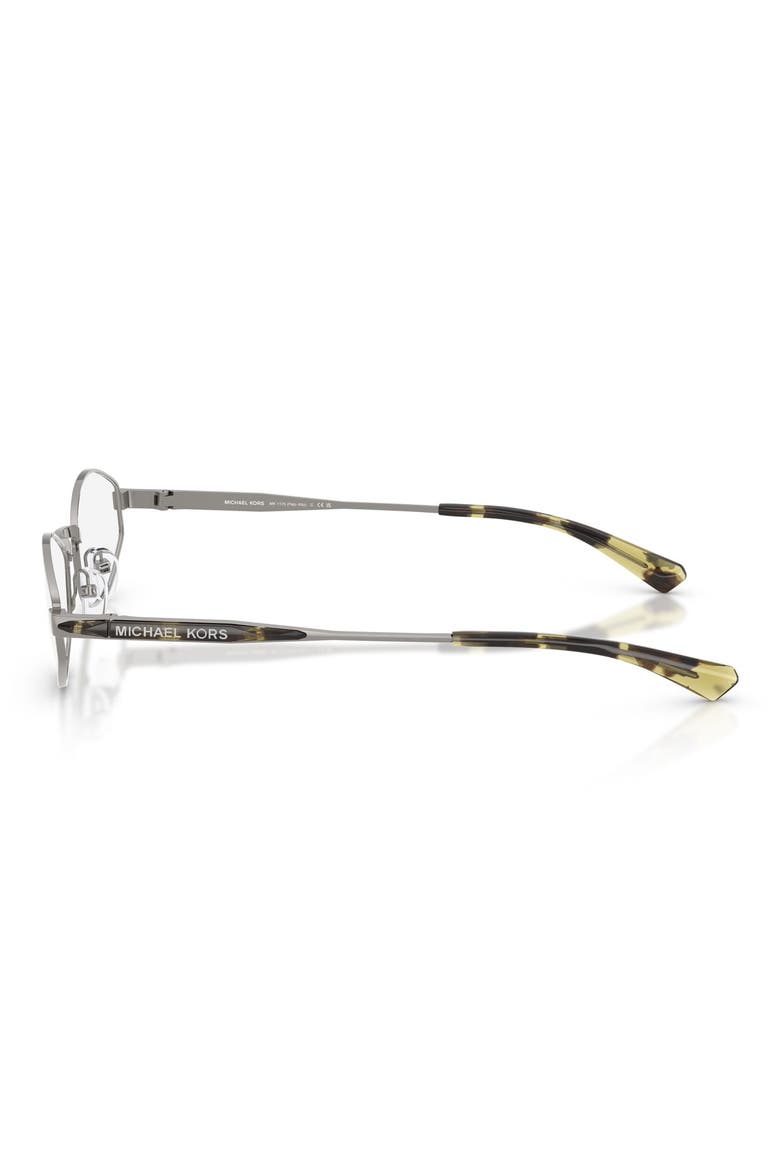 Palo Alto 56mm Oval Sunglasses, Alternate, color, SHINY GUNMETAL / OLIVE