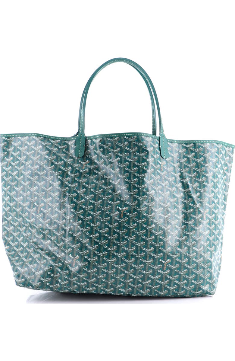 Pre-Owned Goyard Saint Louis Tote Coated Canvas GM, Alternate, color, Green
