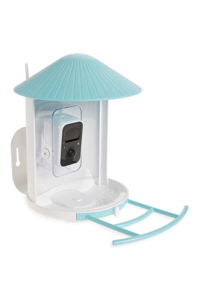 Smart Bird Feeder with Camera, Main, color, BLUE