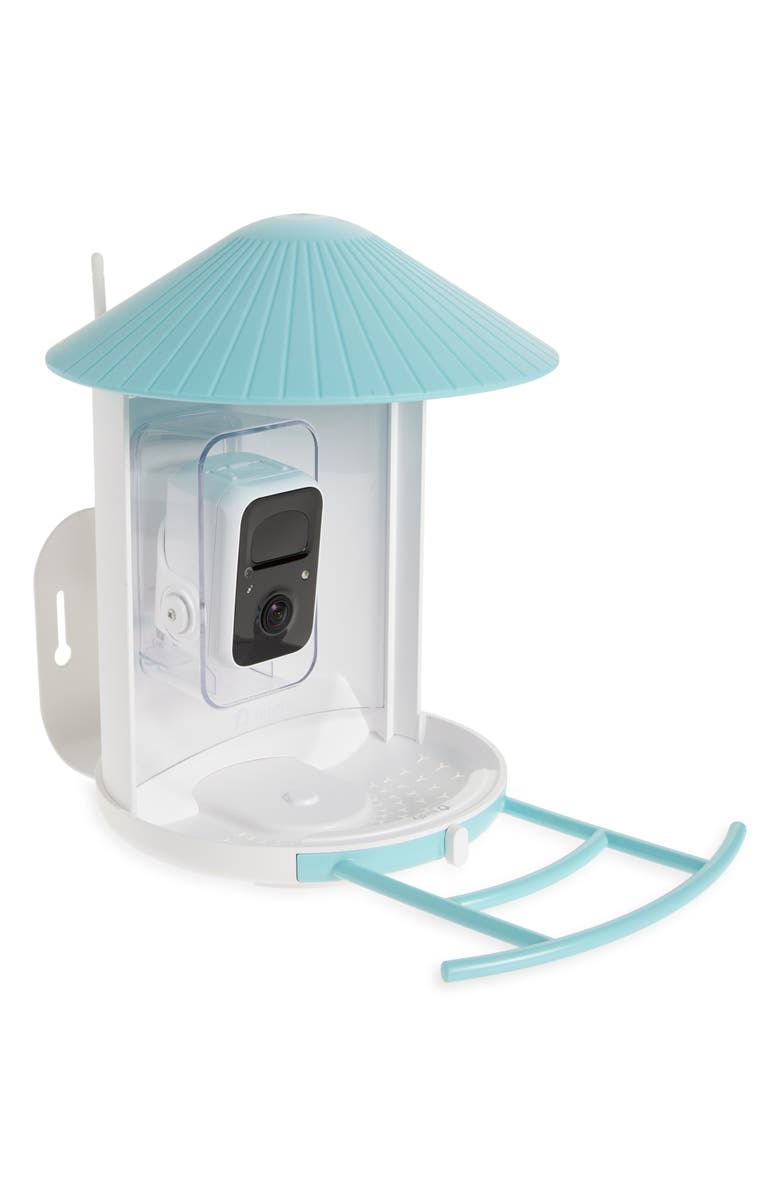 Birdfy Smart Bird Feeder with Camera, Main, color, Blue