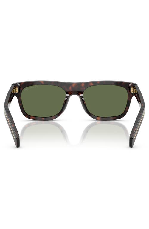 Prada Acetate Prb12s Sunglasses In Brown Tortoise