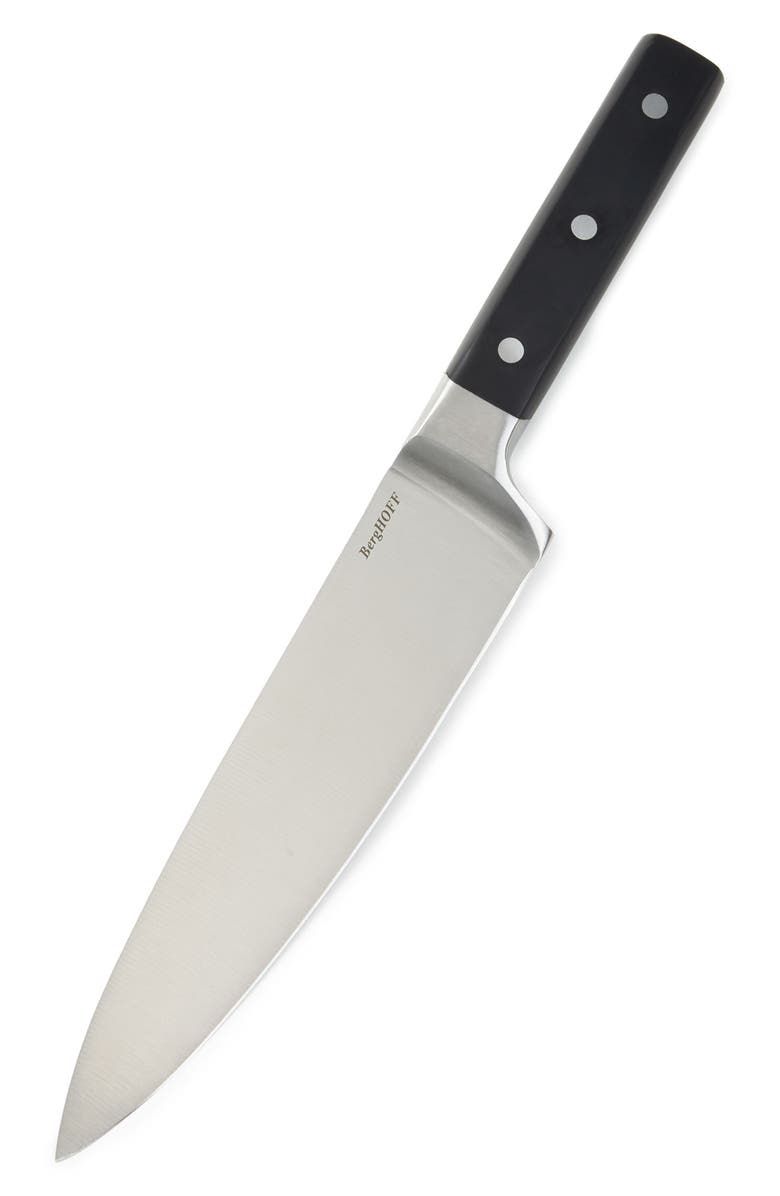 BergHOFF DiNA Gene 8-Inch Chef's Knife, Main, color, Black