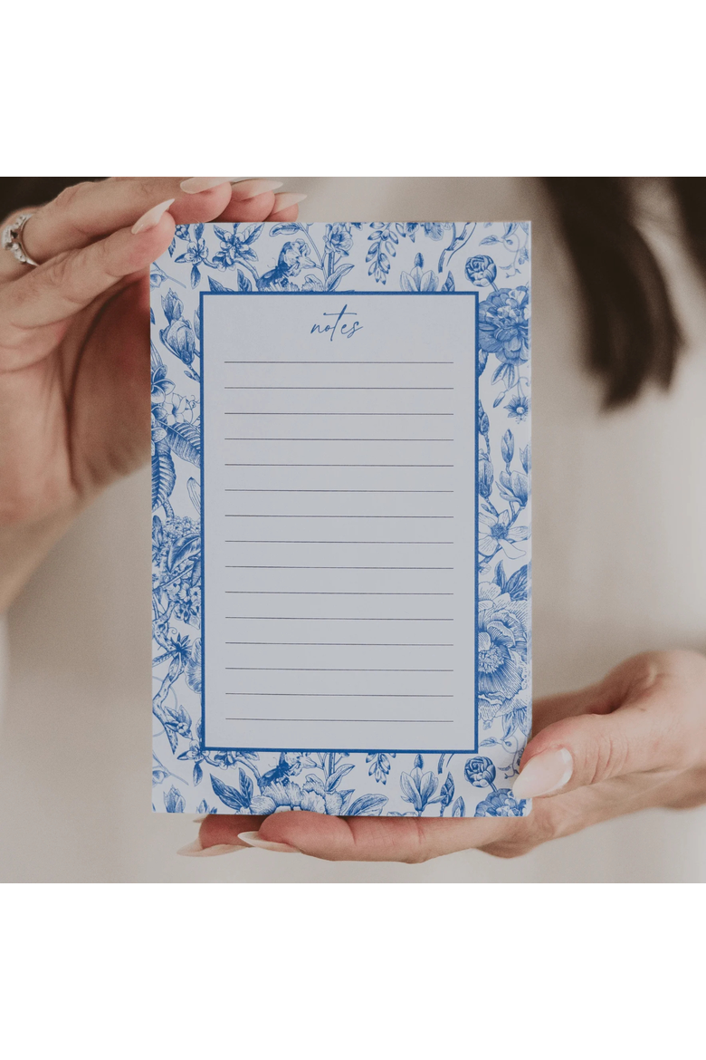 Notepad, Alternate, color, Blue Delft Tear Off Notepad