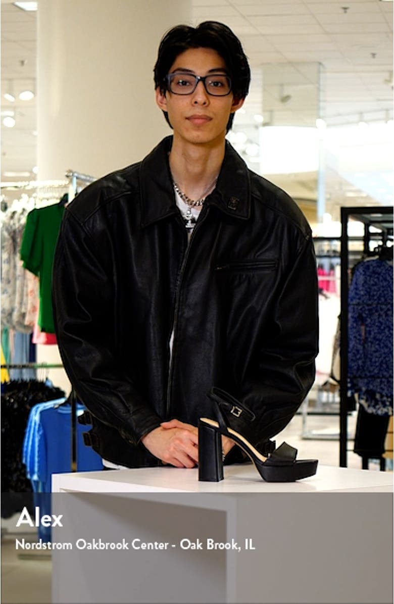 Pendry Ankle Strap Platform Sandal, sales video thumbnail